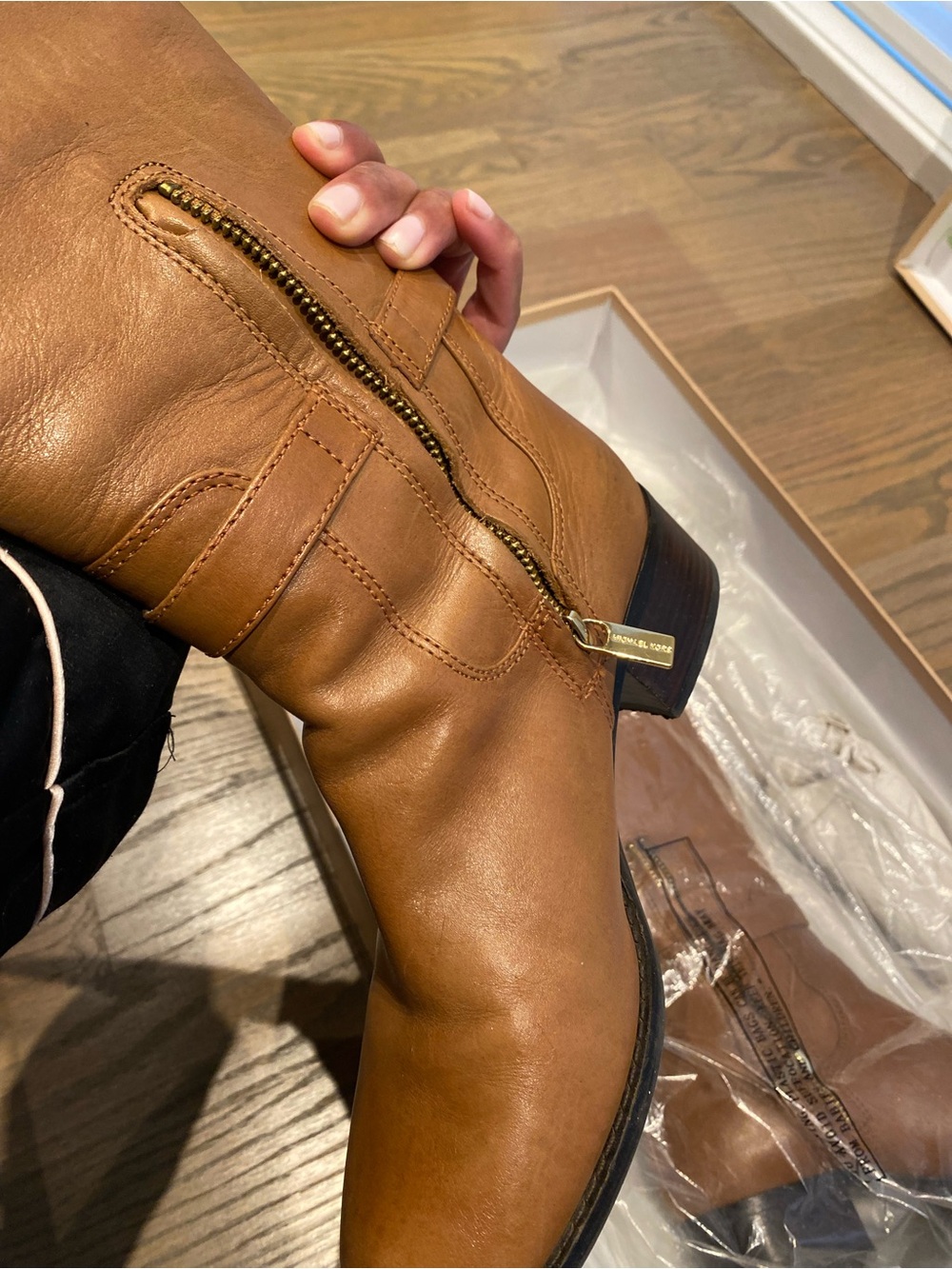 Michael Kors Hamilton Riding Boot - Picture 5 of 9